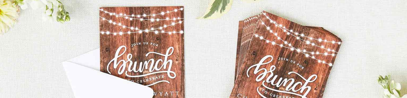 Reception only wedding invitations