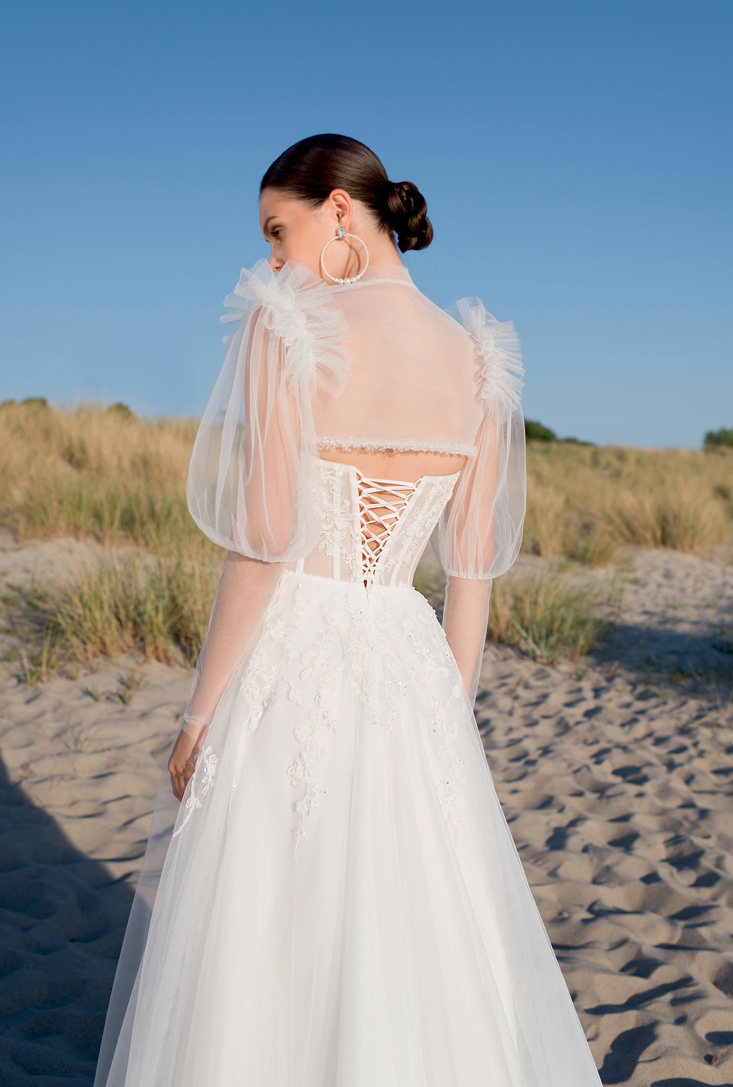 Adea A-line Sweetheart Off-White Wedding dress