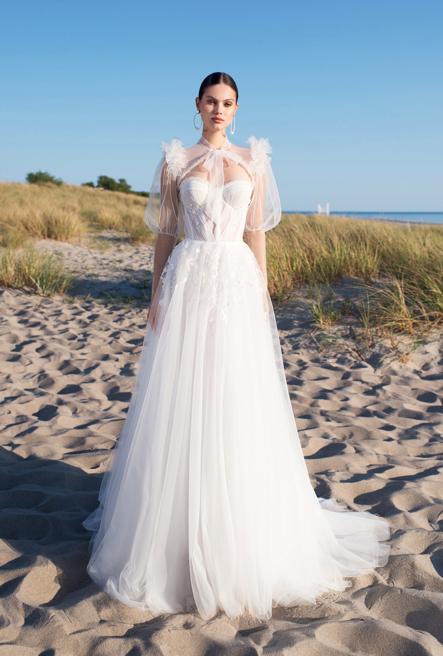 Adea A-line Sweetheart Off-White Wedding dress