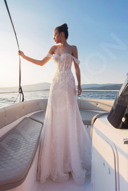 Anastasia A-line Sweetheart Ivory Wedding dress