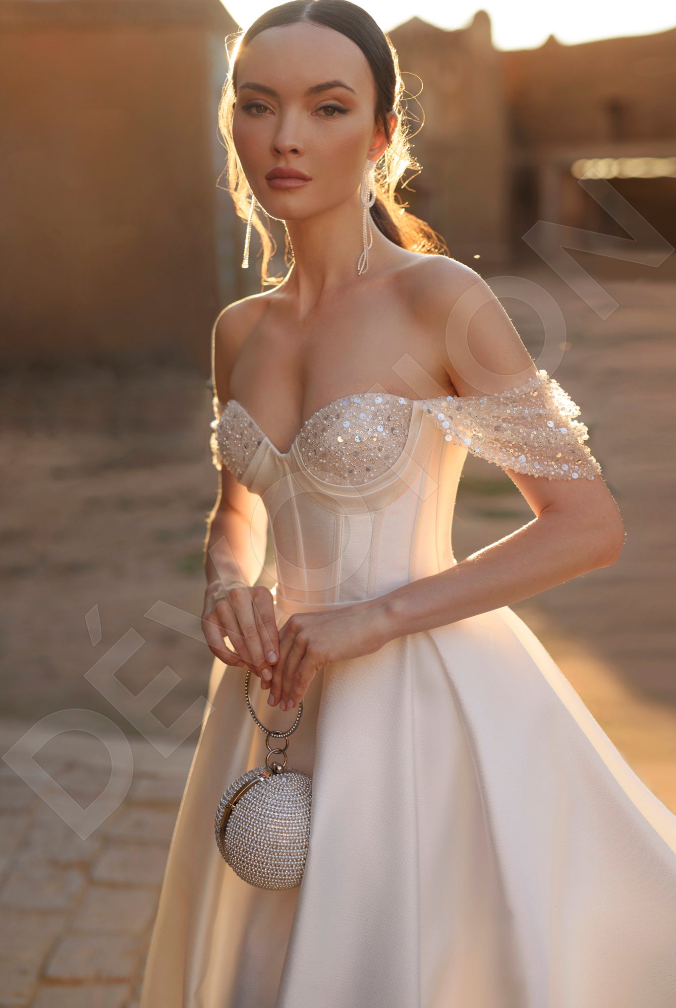 Anser A-line Sweetheart Off White Wedding dress