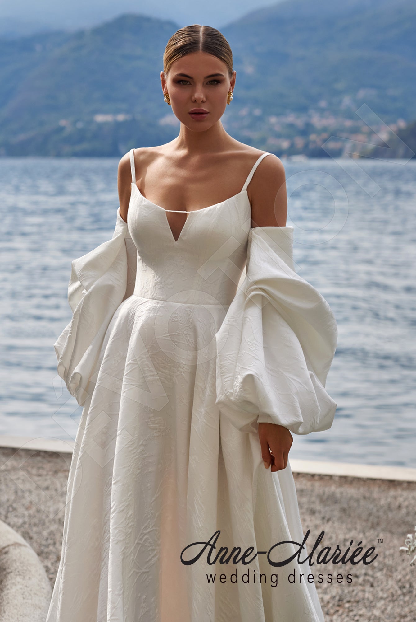 Avita A-line Sweetheart Milk Wedding dress