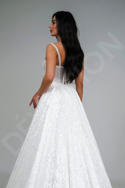 Belen A-Line Sweetheart Ivory Wedding dress