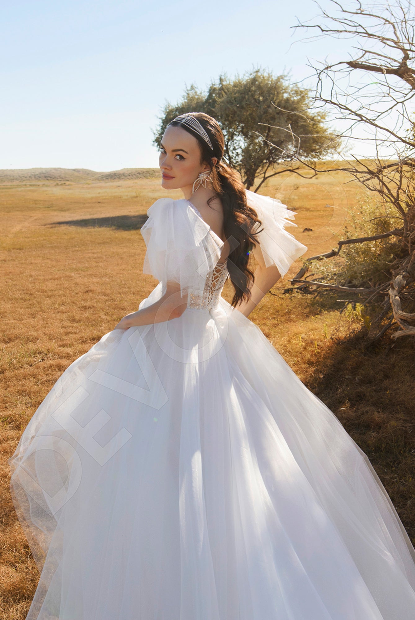 Blanty A-line Sweetheart Off White Wedding dress