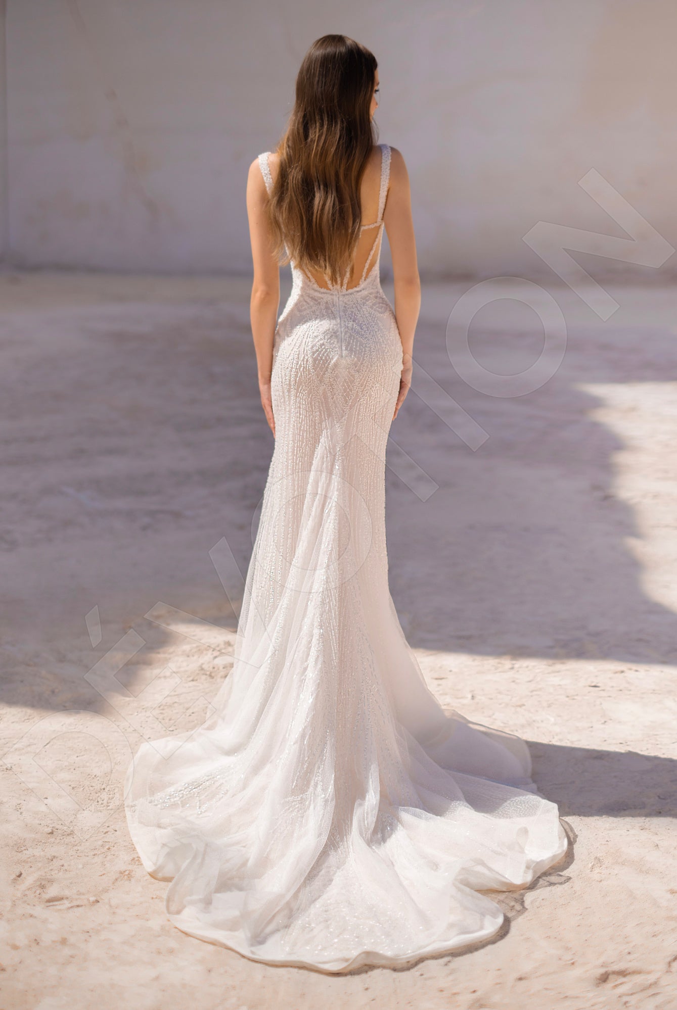 Chelsea Trumpet/Mermaid Sweetheart Ivory Wedding dress