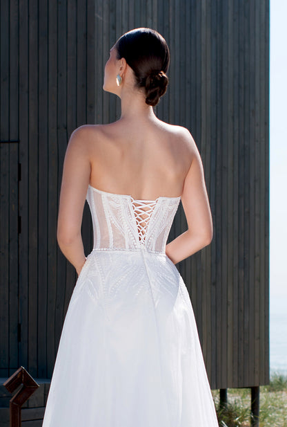 Fontea Two in one Sweetheart Off White Wedding dress