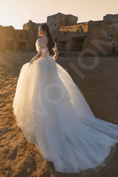 Juventa A-line Sweetheart Off White Wedding dress