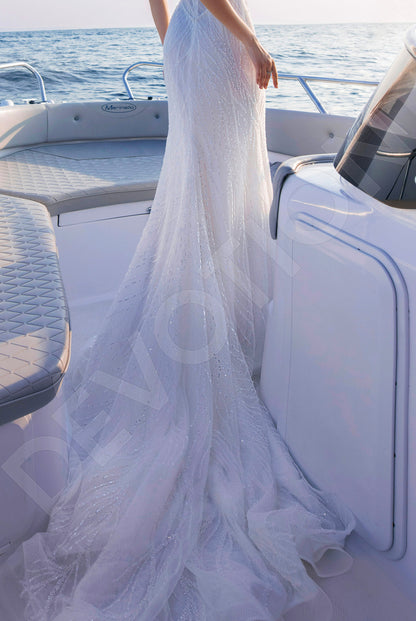 Kendall Trumpet/Mermaid Ivory Wedding dress