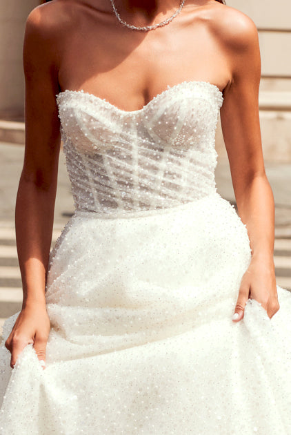 Sienna A-line Sweetheart Ivory Wedding dress