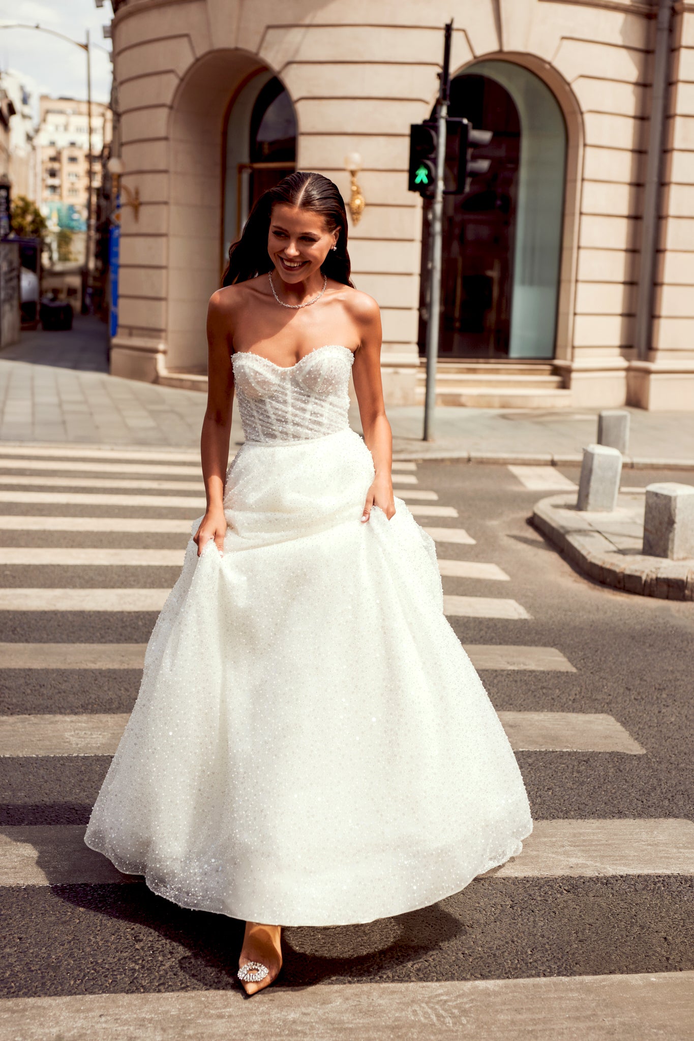 Sienna A-line Sweetheart Ivory Wedding dress