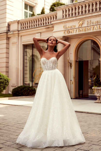 Sienna A-line Sweetheart Ivory Wedding dress