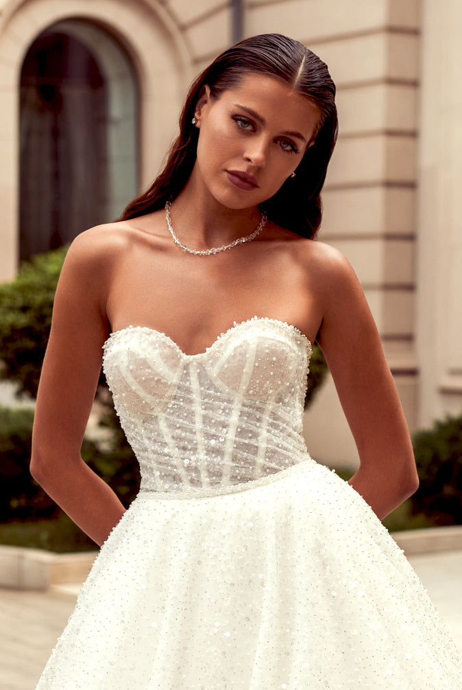 Sienna A-line Sweetheart Ivory Wedding dress