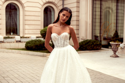 Sienna A-line Sweetheart Ivory Wedding dress