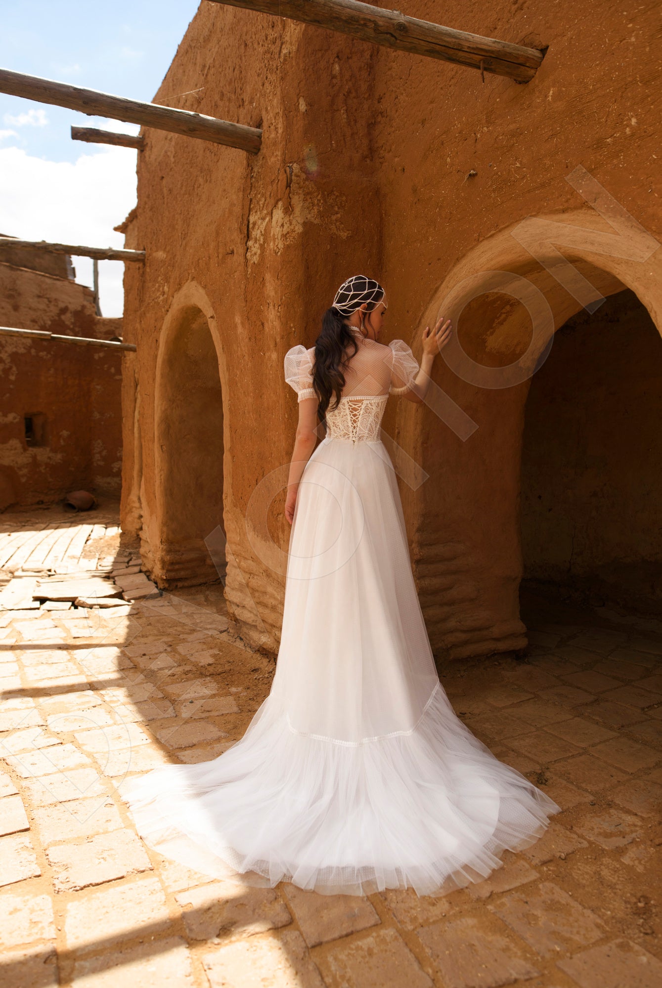 Neiva A-line Sweetheart Off White Wedding dress