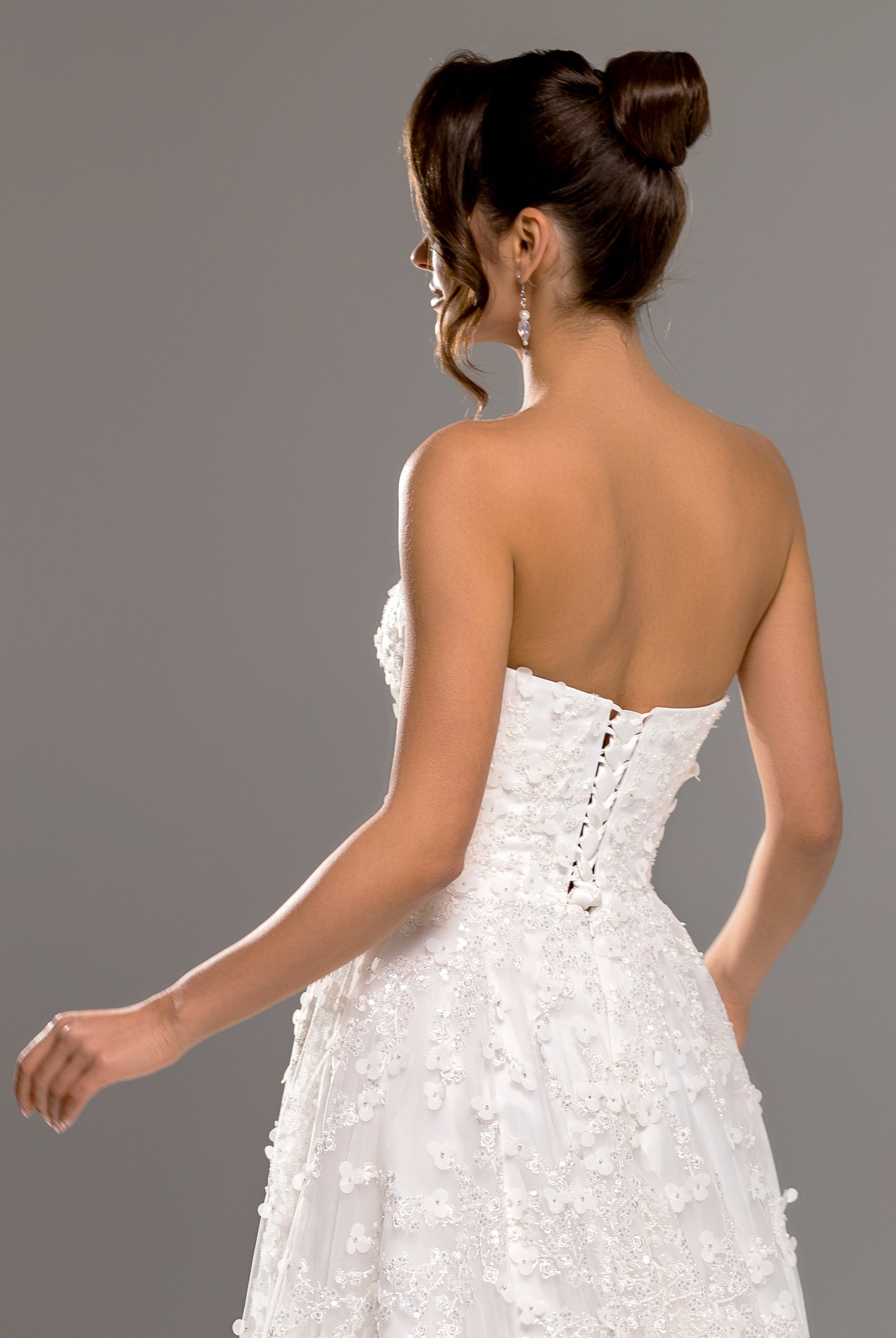 Daveigh A-line Sweetheart Milk Wedding dress