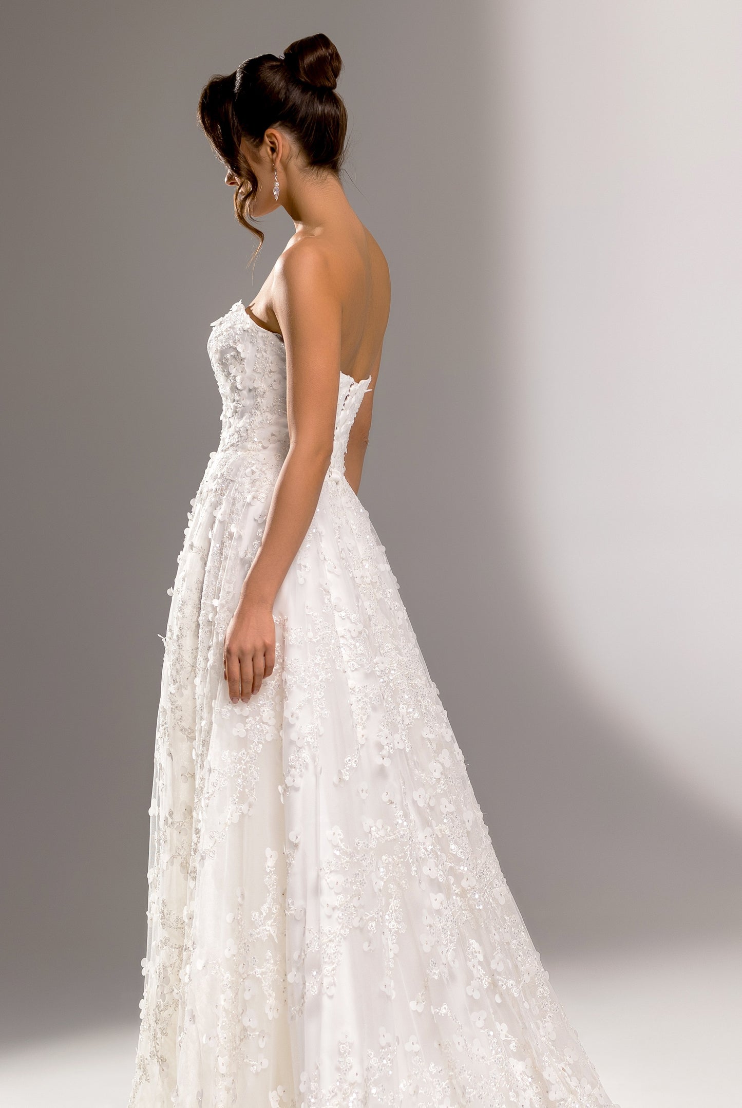 Daveigh A-line Sweetheart Milk Wedding dress