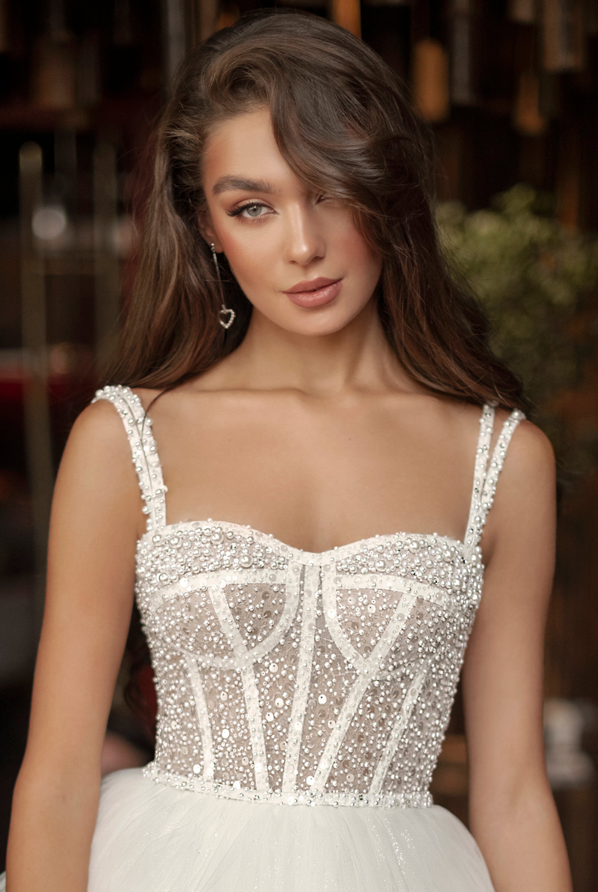 Symphony A-line Sweetheart Ivory Wedding dress