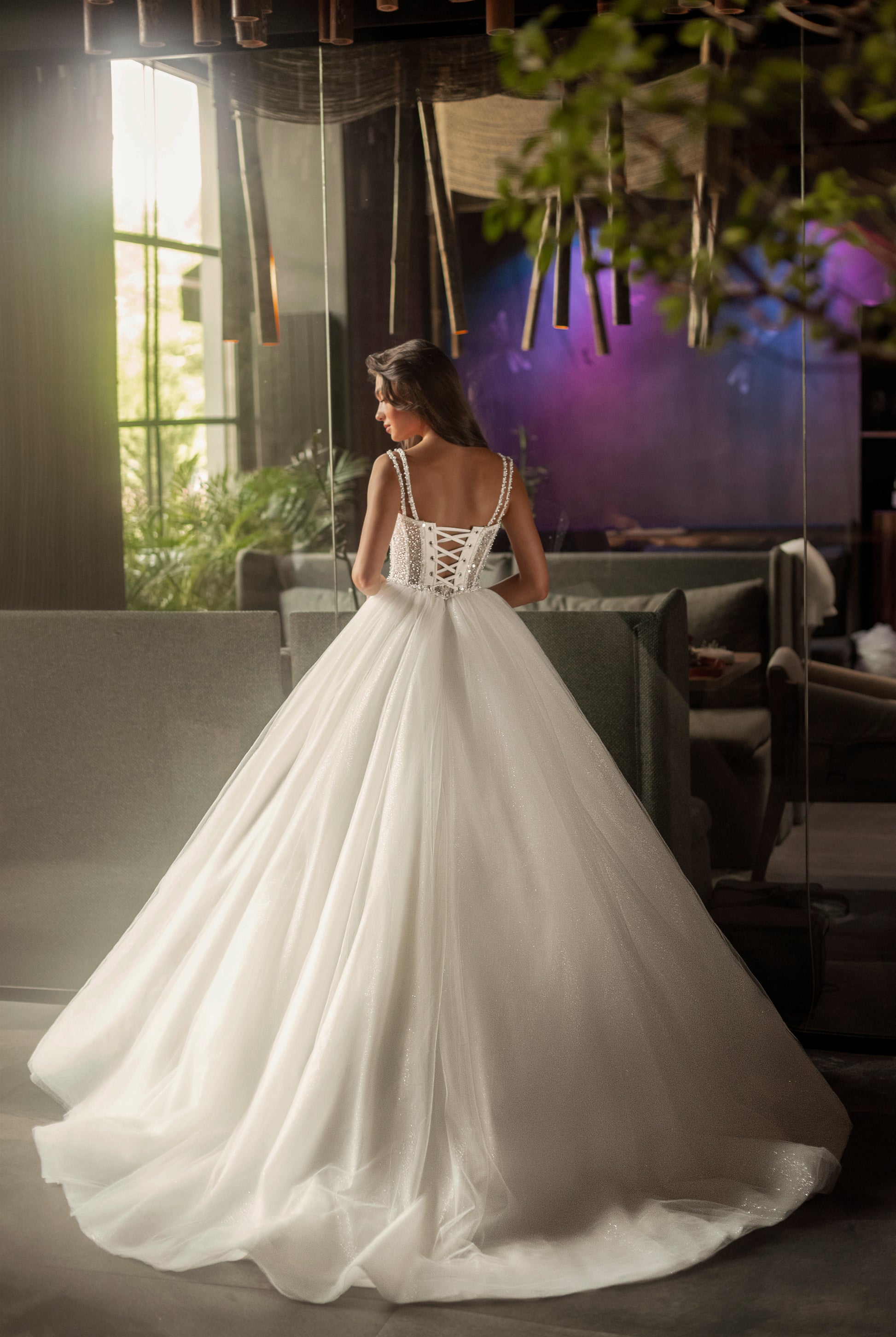 Symphony A-line Sweetheart Ivory Wedding dress