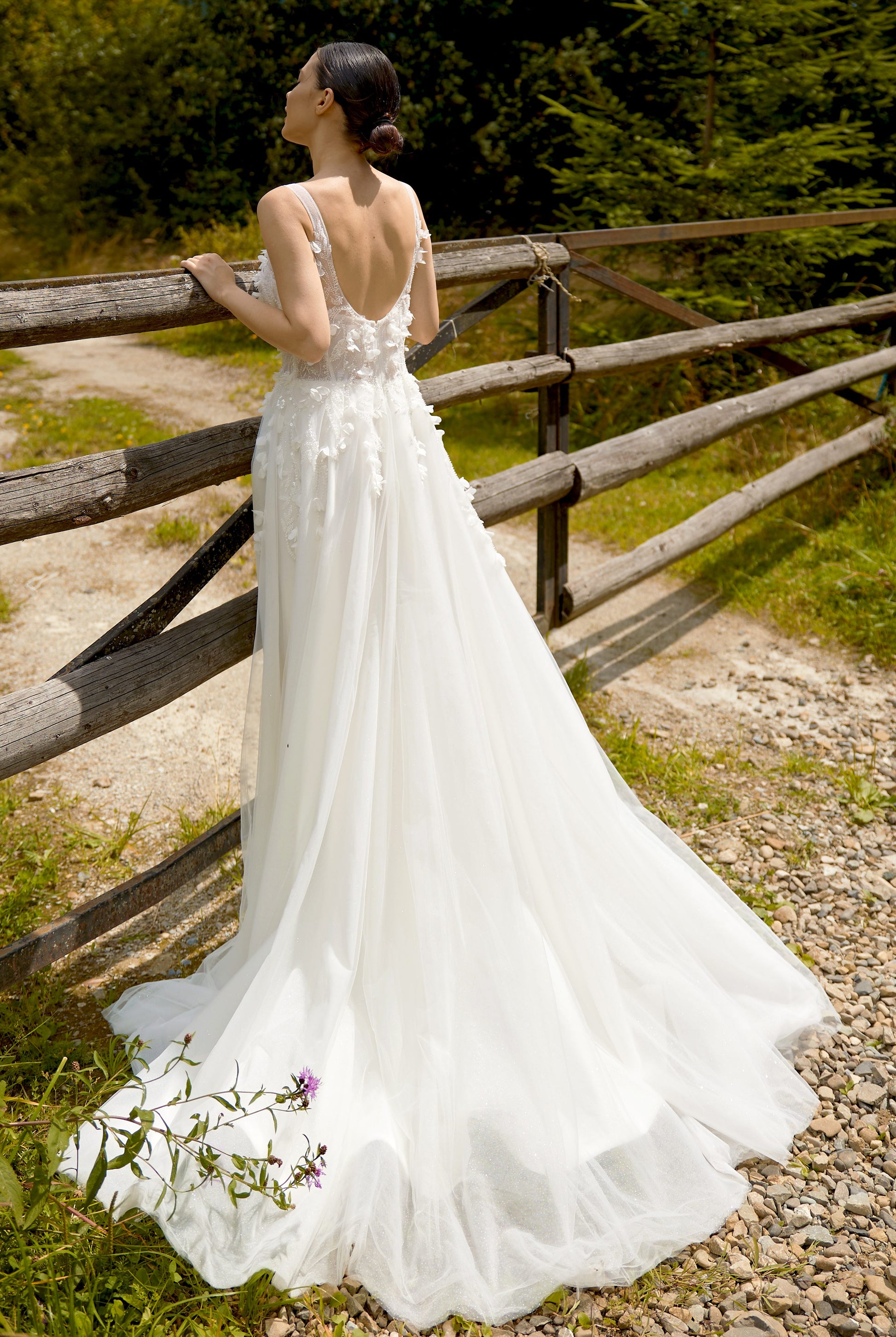 Niki A-line Sweetheart Milk Wedding dress