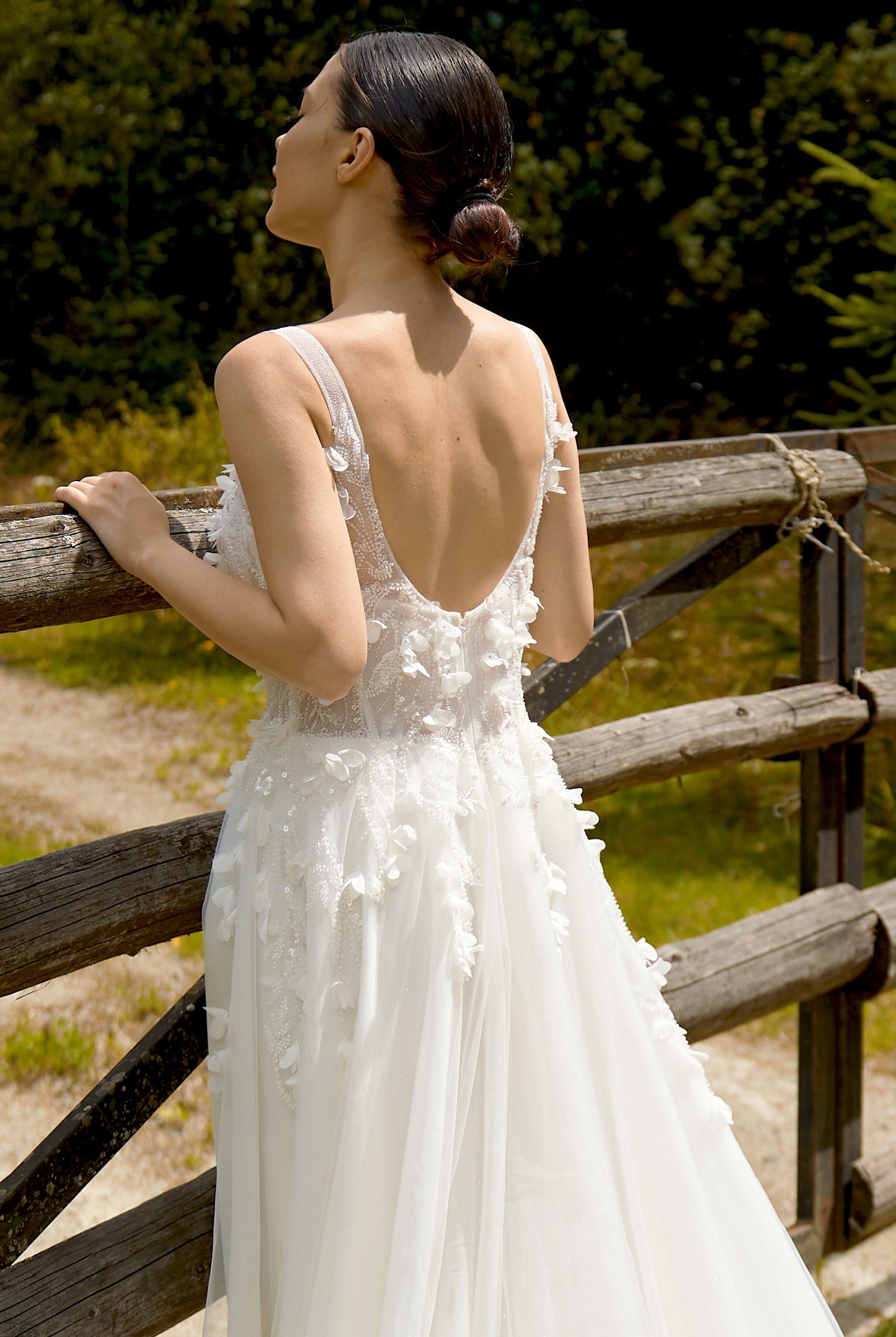 Niki A-line Sweetheart Milk Wedding dress