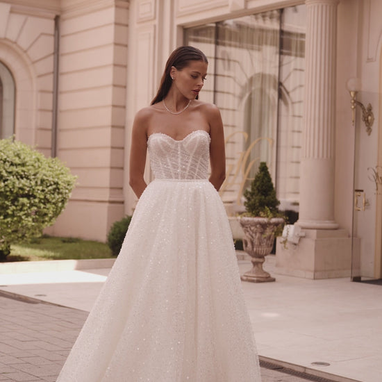 Sienna A-line Sweetheart Ivory Wedding dress