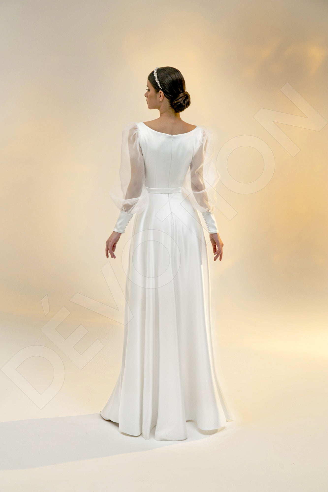 Alisia A-line Sweetheart Light Ivory Wedding dress