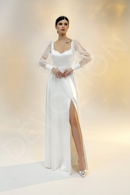 Alisia A-line Sweetheart Light Ivory Wedding dress