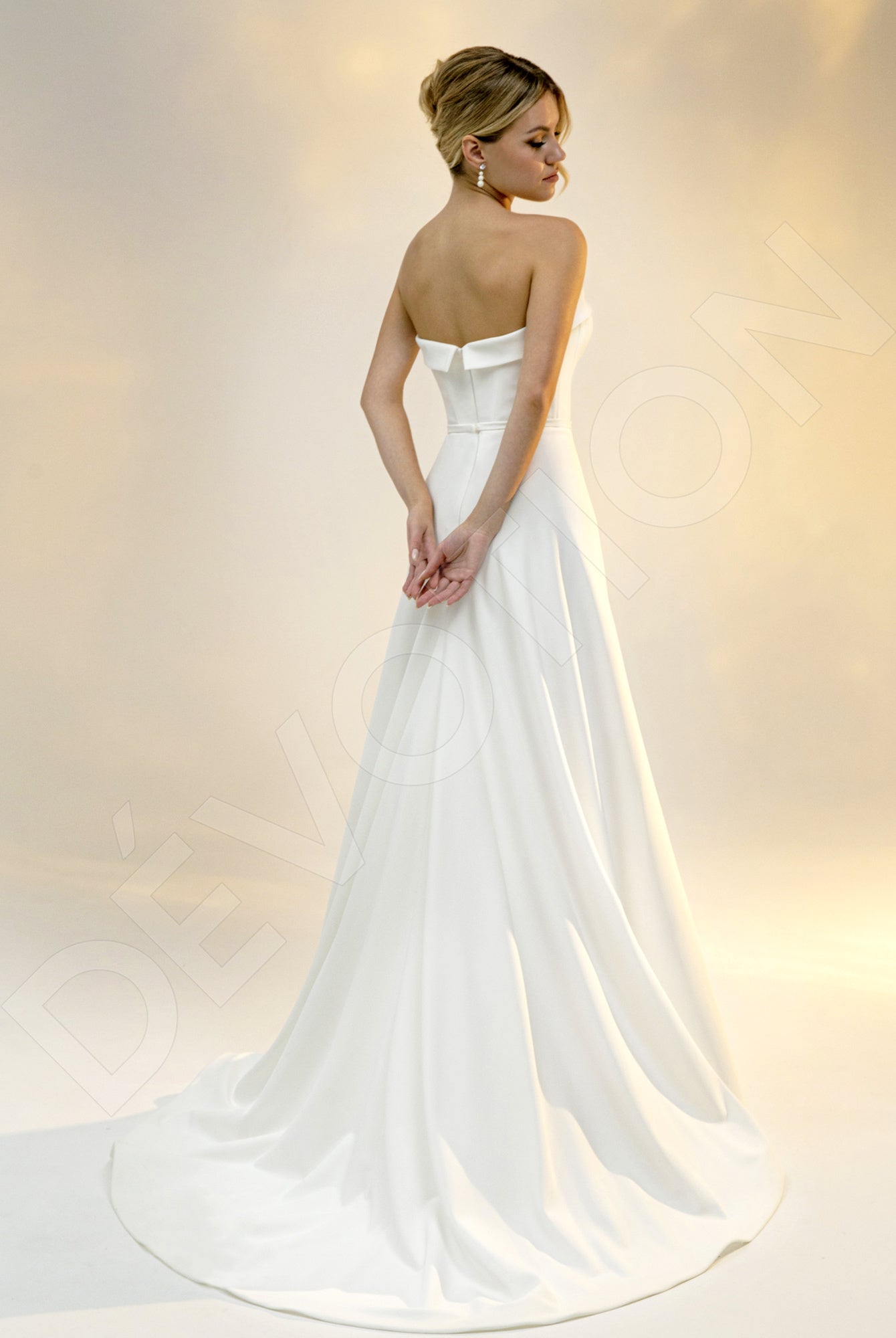 Kollie A-line Sweetheart Light Ivory Wedding dress