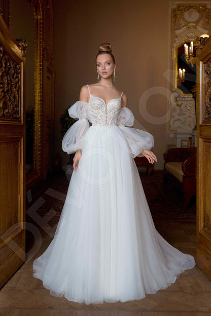 Inrey A-line Sweetheart Off White Wedding dress