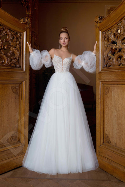 Inrey A-line Sweetheart Off White Wedding dress