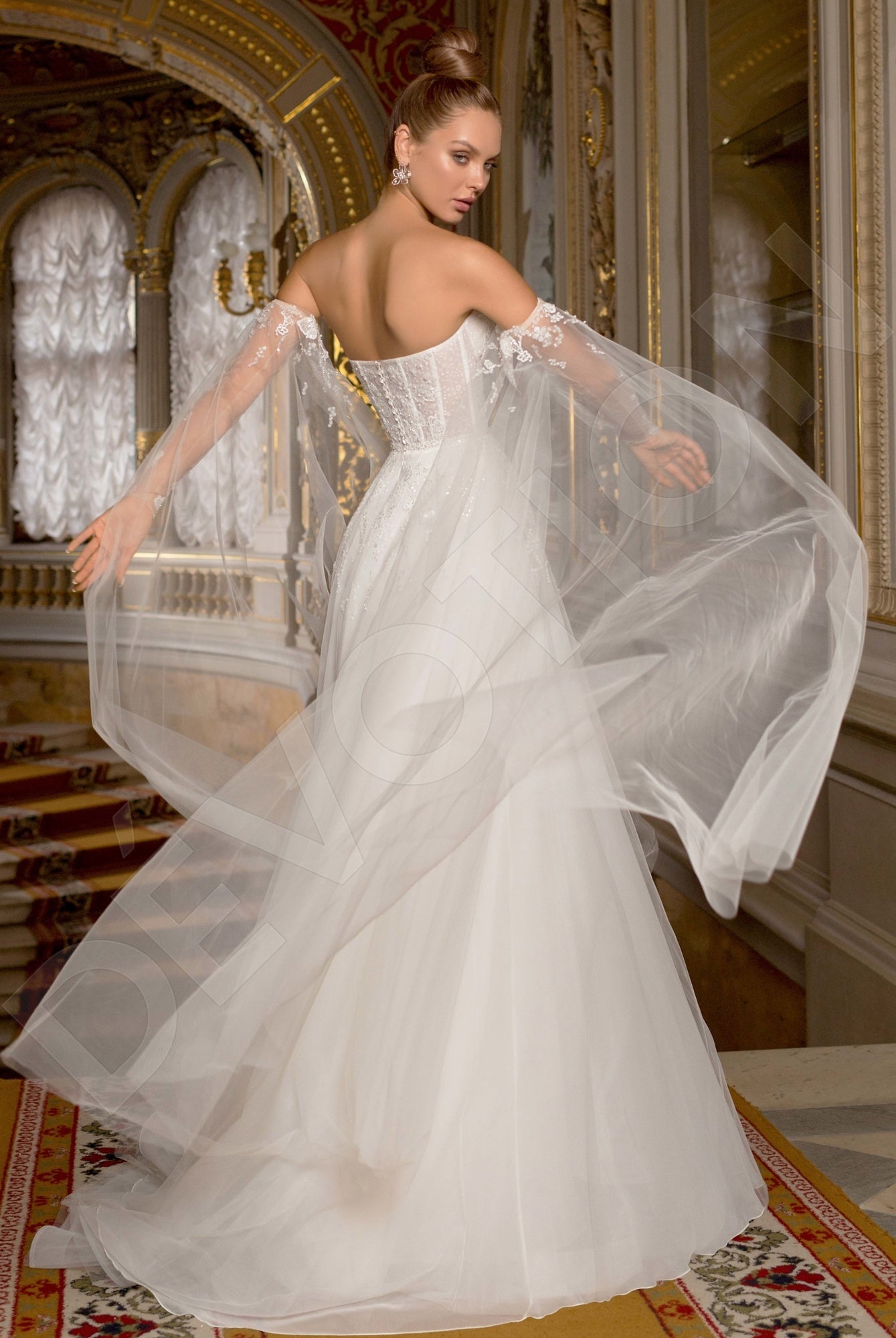 Soltis A-line Sweetheart Off White Wedding dress