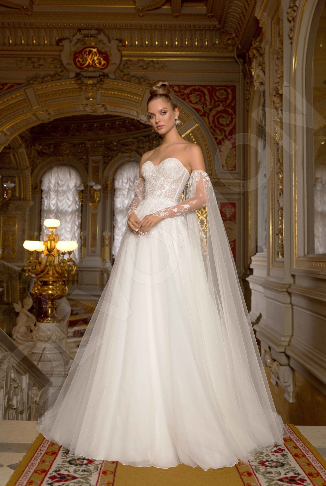 Soltis A Line Sweetheart Off White Wedding Dress