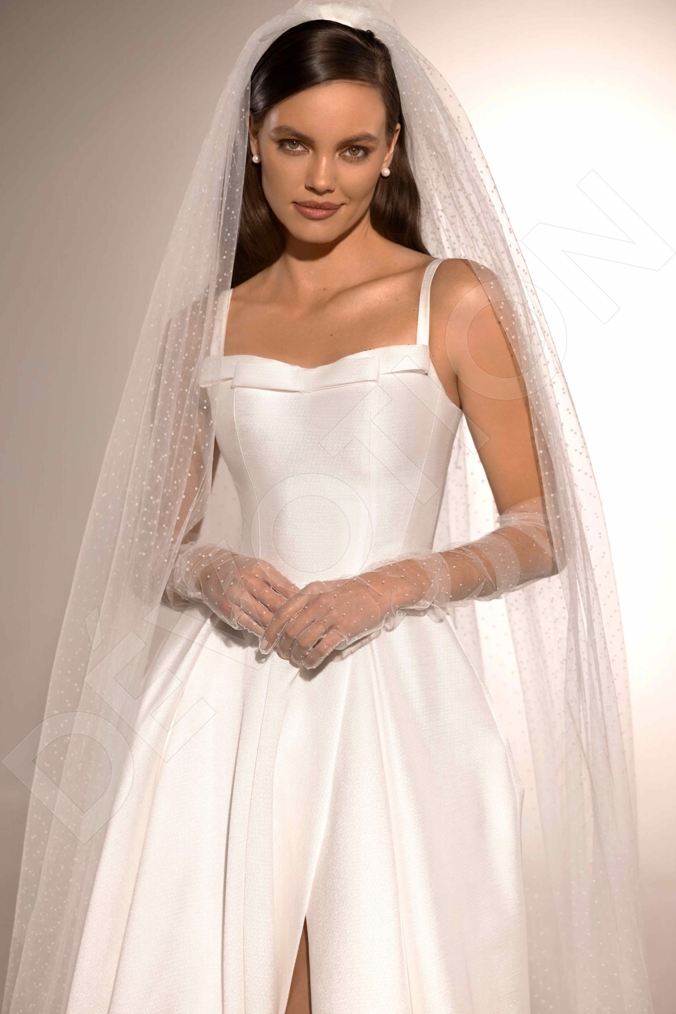 Tillie A-line Sweetheart Ivory Wedding dress