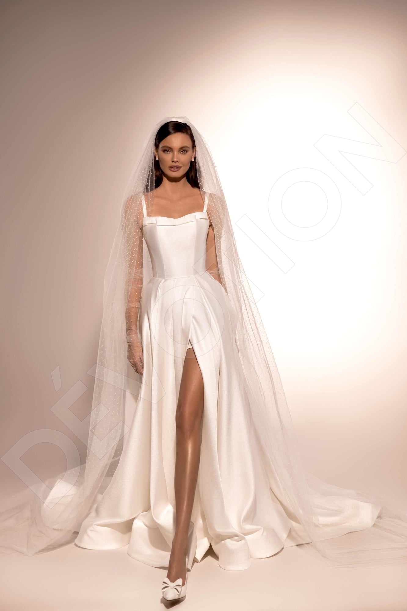 Tillie A-line Sweetheart Ivory Wedding dress