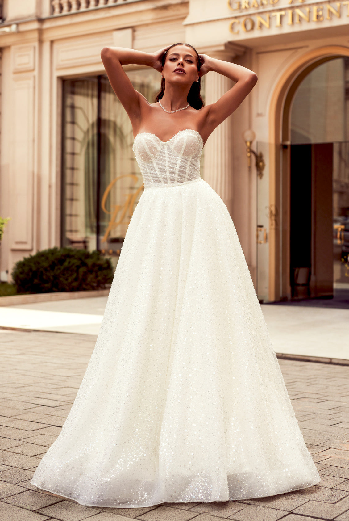 Sienna A-line Sweetheart Ivory Wedding dress