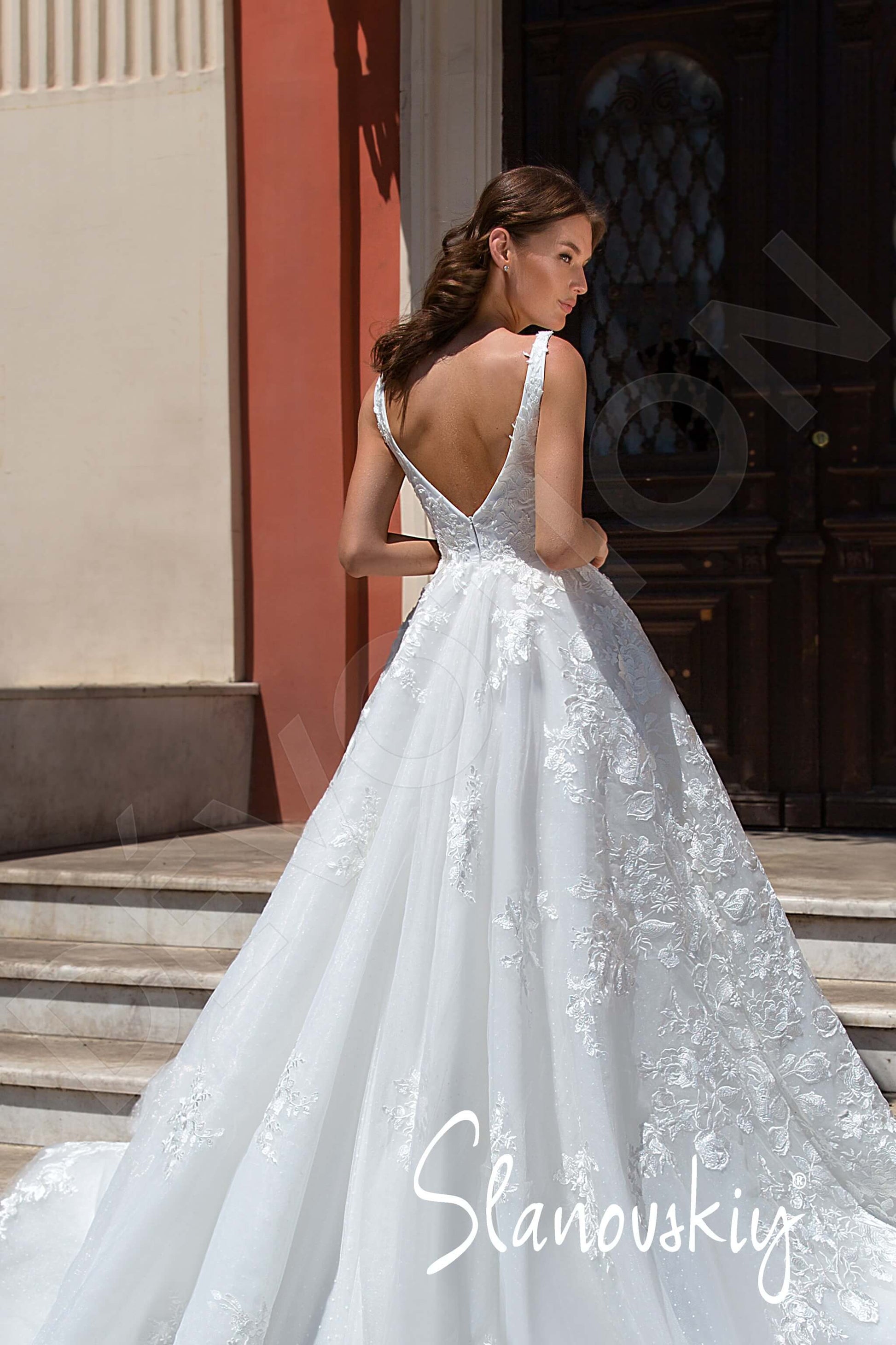 Sonate Princess/Ball Gown Illusion Ivory Milk Wedding dress