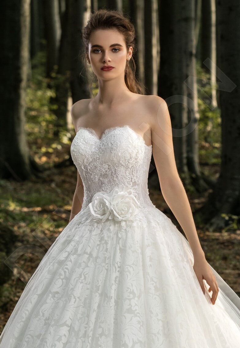 Noely Princess/Ball Gown Sweetheart White Wedding dress