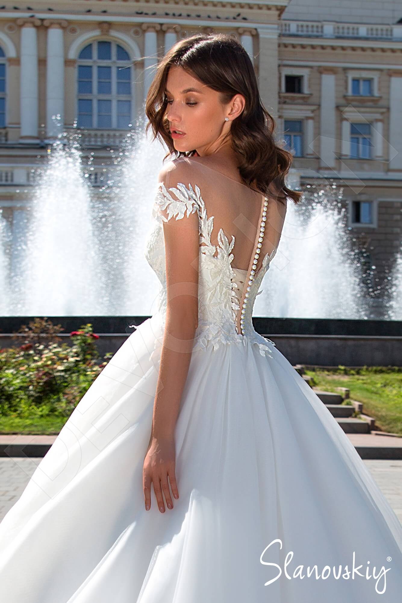 Manuela Princess/Ball Gown Illusion Ivory Milk Wedding dress