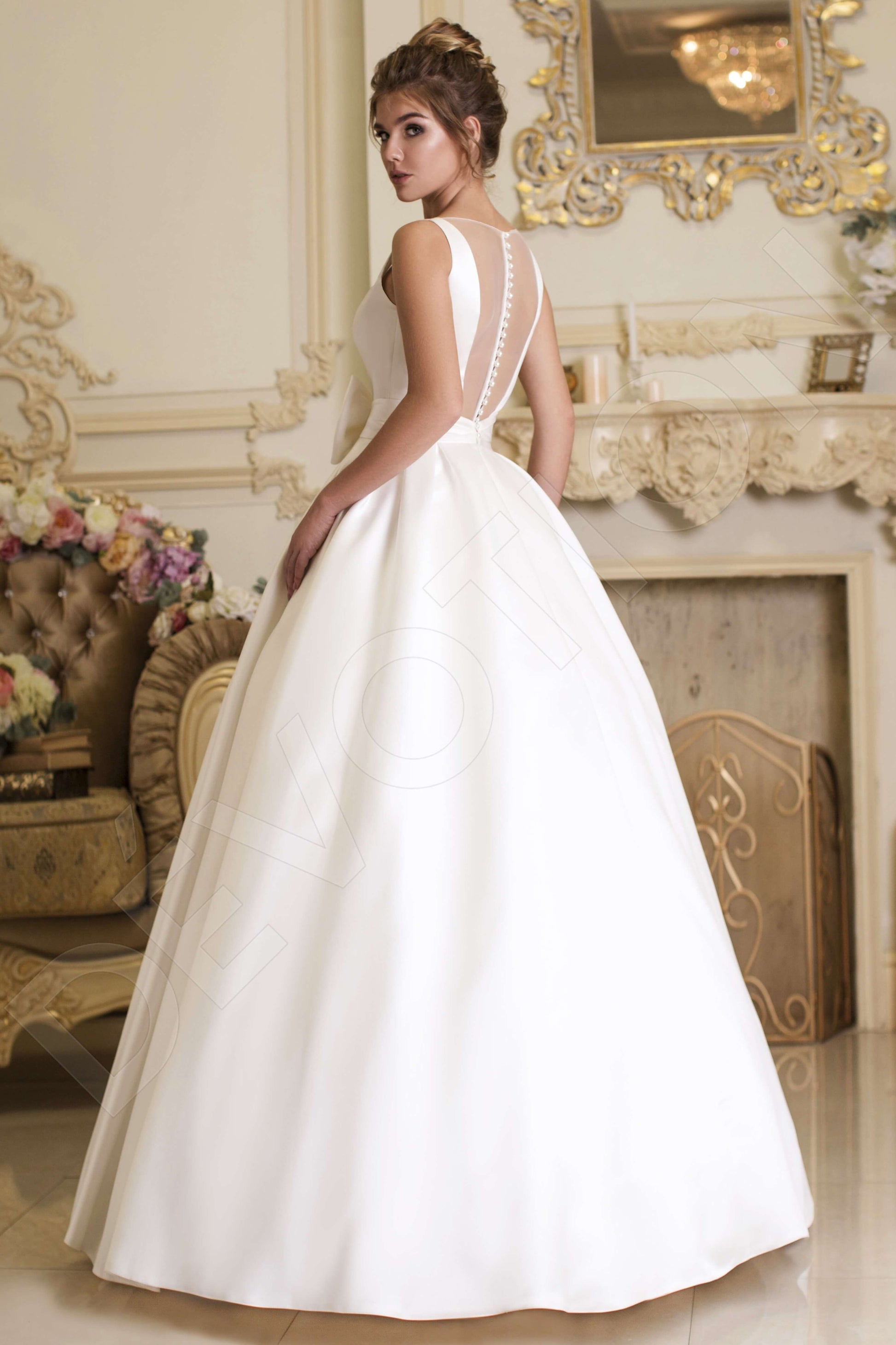 Trixie Princess/Ball Gown Sweetheart Ivory Wedding dress