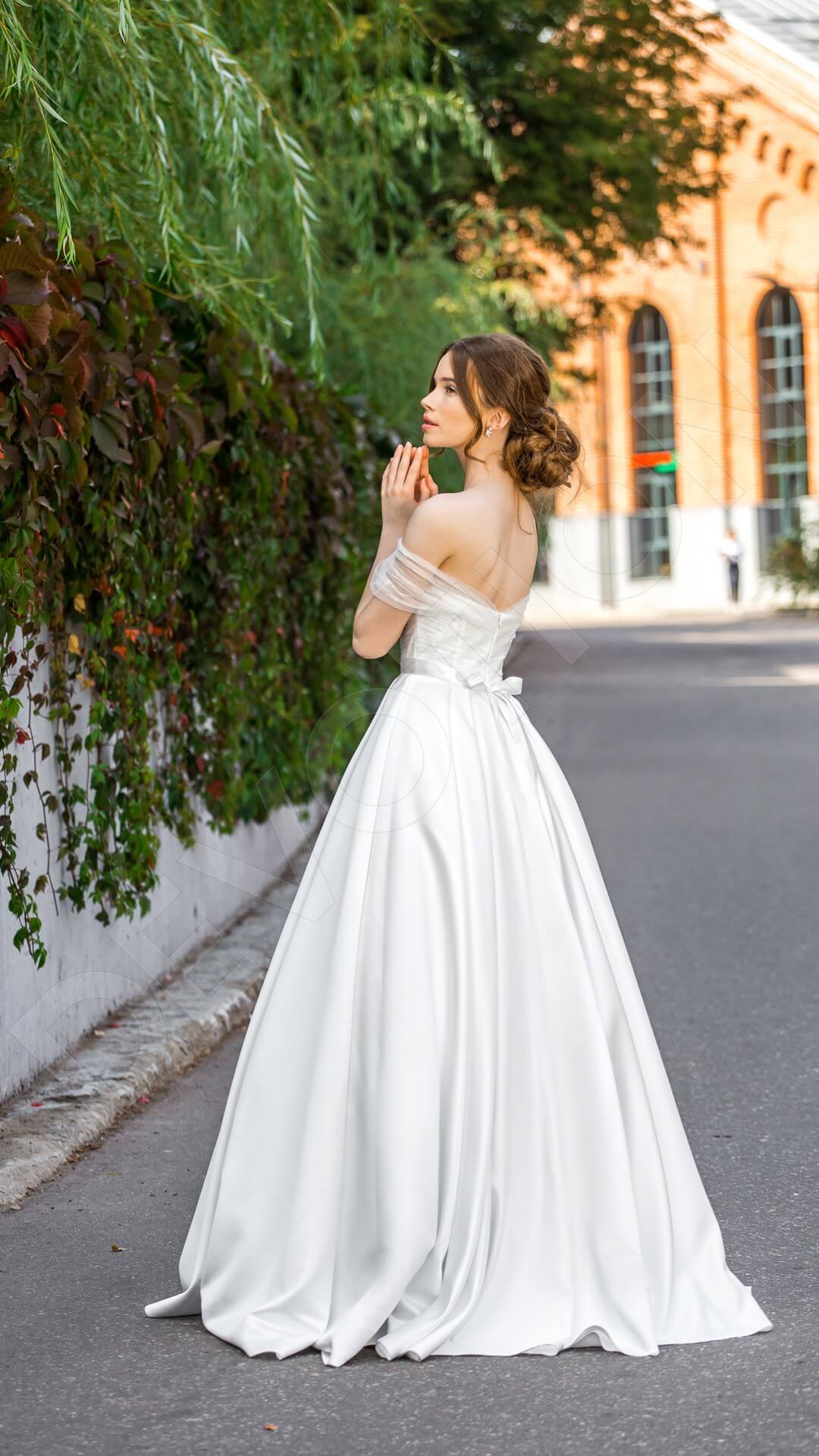 Yatokya A-line Sweetheart Milk Wedding dress