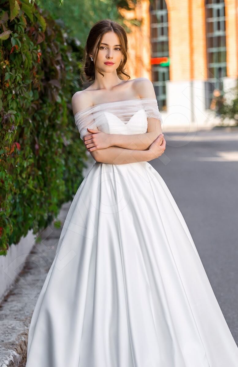 Yatokya A-line Sweetheart Milk Wedding dress