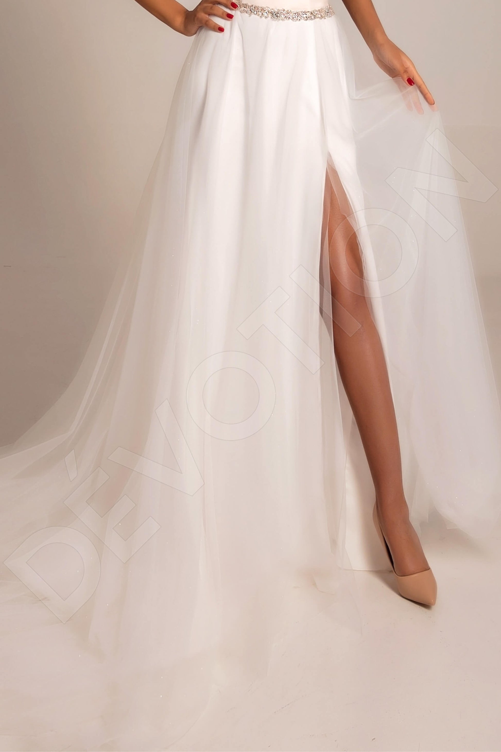 Ciarina A-line Sweetheart Ivory Carne Wedding dress