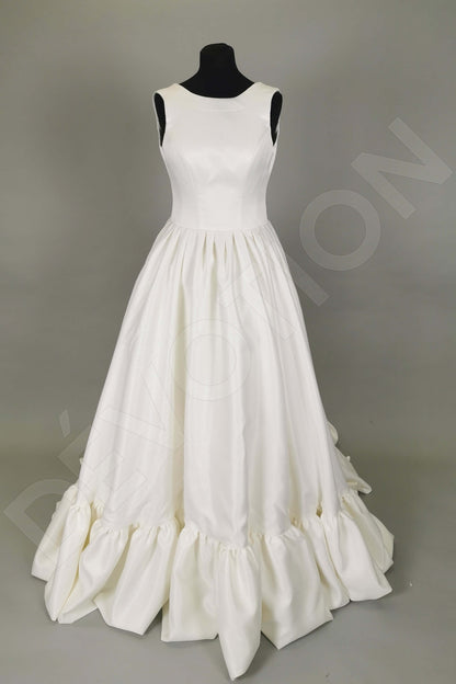 Solidago Full back A-line Sleeveless Wedding Dress 8