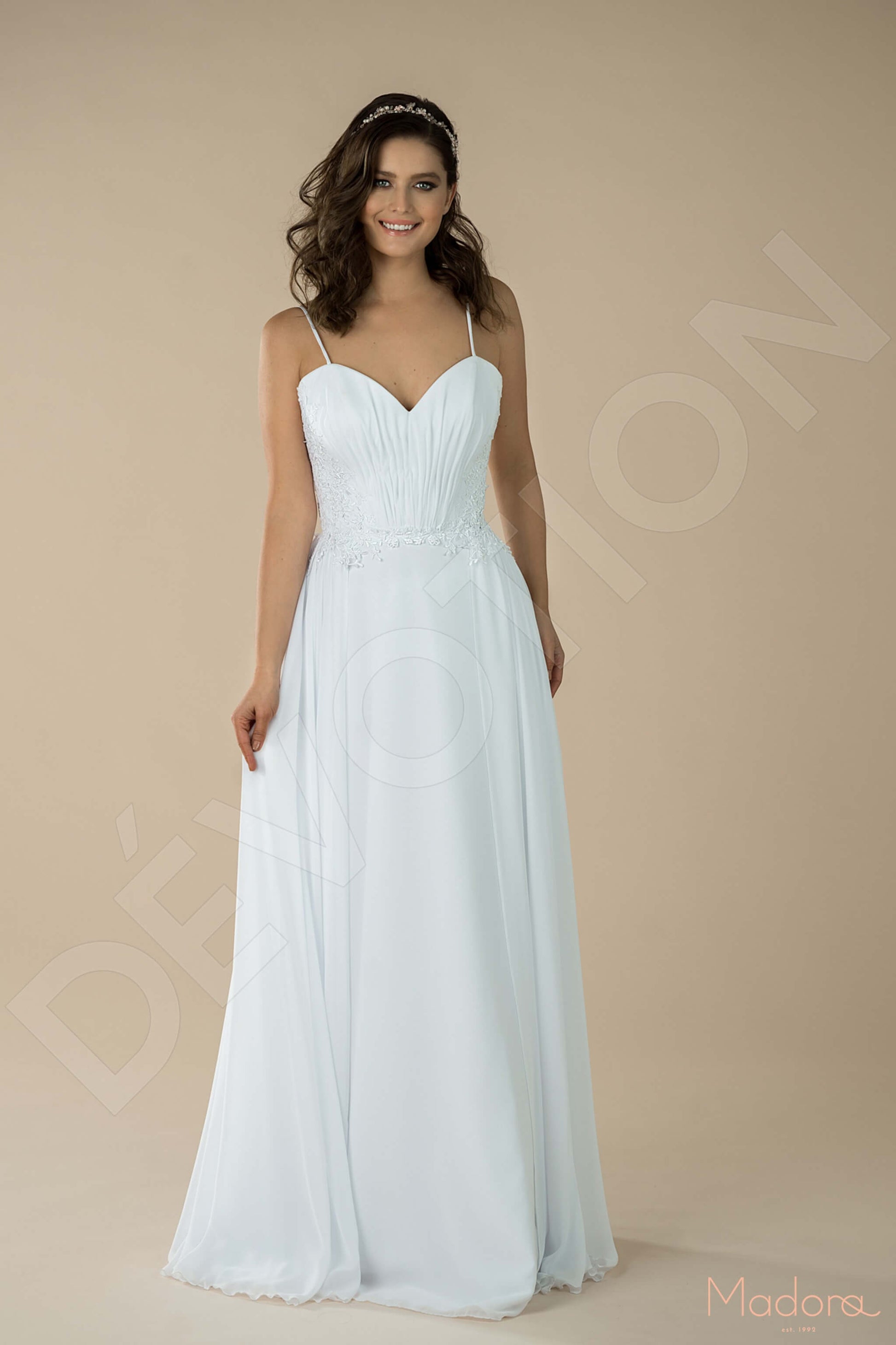 Liviy A-line Sweetheart White Wedding dress