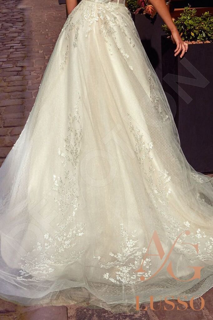 Yukhanna A-line Sweetheart Milk Wedding dress