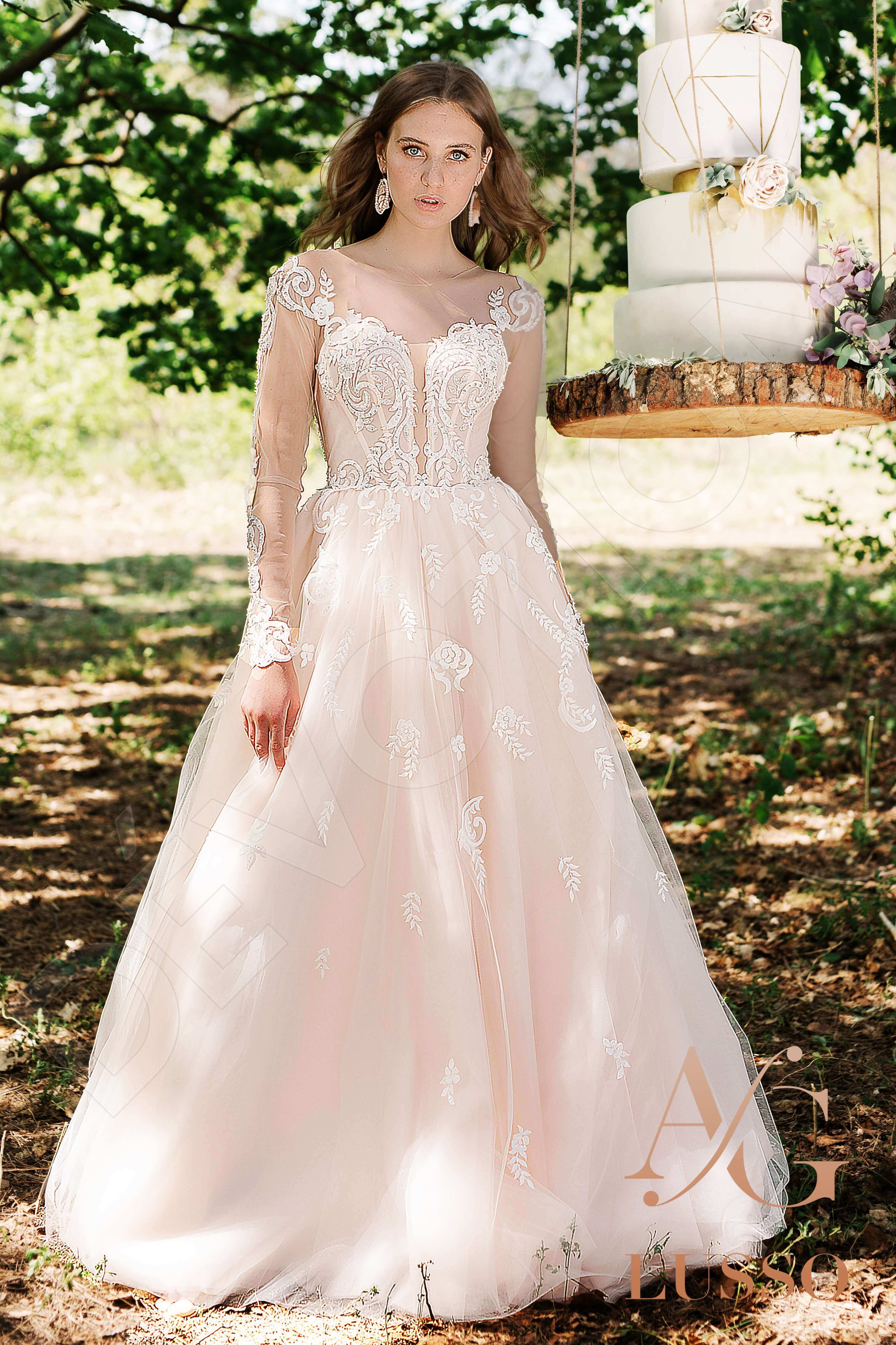 Pale peach bridesmaid dresses best sale