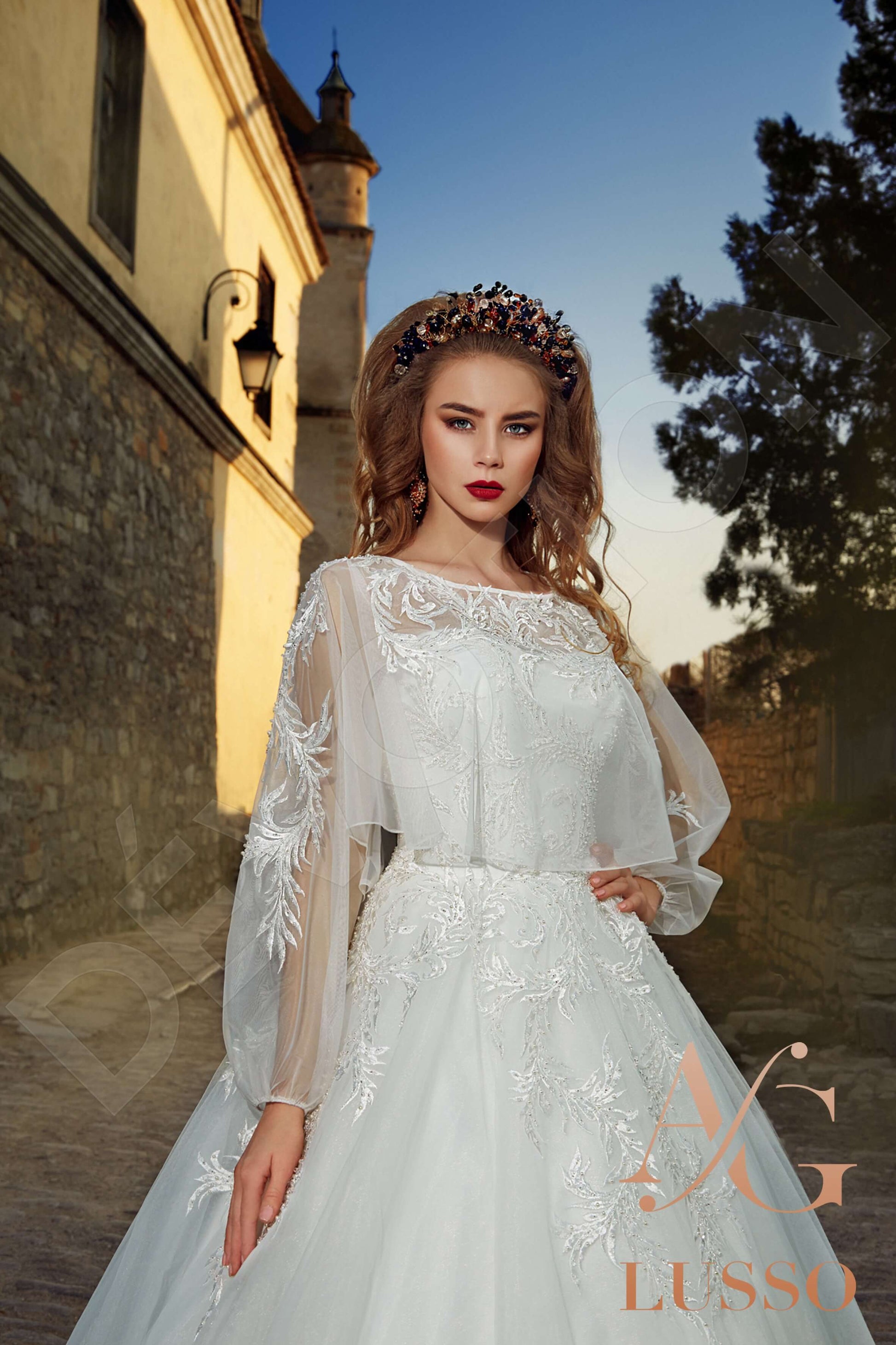 Mirabella Princess/Ball Gown Sweetheart Milk Wedding dress