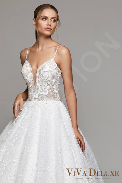 Glorie Open back Princess/Ball Gown Straps Wedding Dress 2