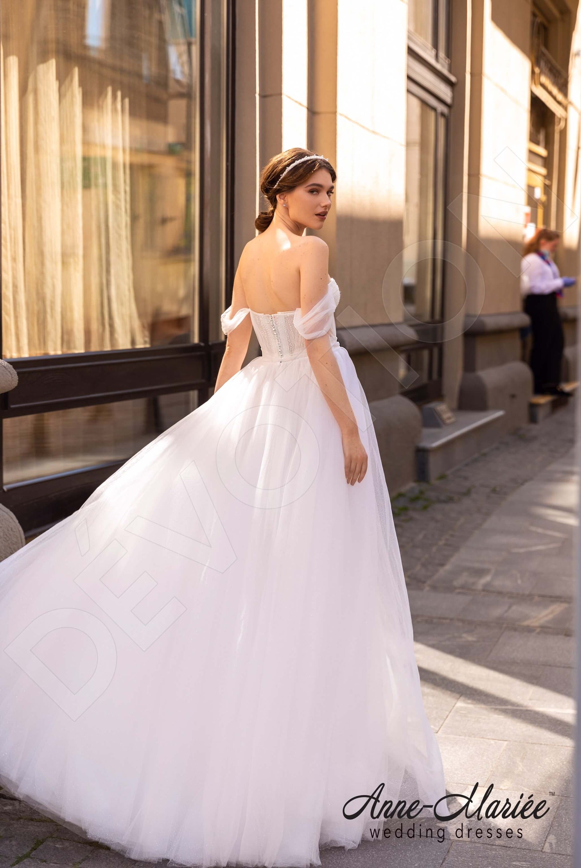 Pirret A-line Sweetheart Milk Wedding dress