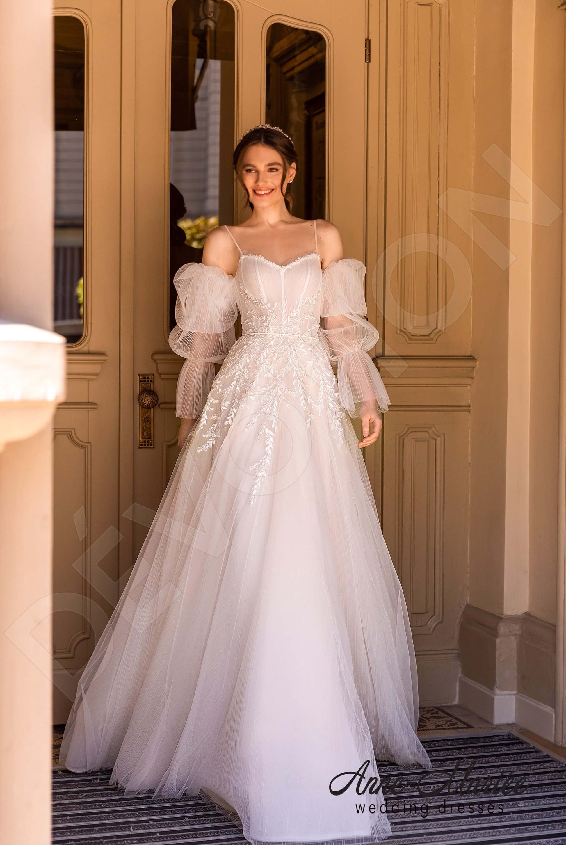 Zoera A-line Sweetheart Milk Wedding dress